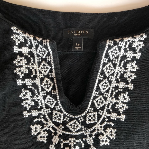 Talbots Black Casual Dress - Picture 3 of 8